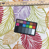 Bright Modern Leaves | Pink / Green / Purple | Home Decor Fabric | 54" Wide | By the Yard
