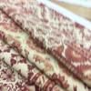 Patchwork Decorative Damask | Red / Beige | Home Decor Fabric | 54" Wide | By the Yard