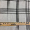 Landing Road Check | Black and White Plaid | Upholstery | Slipcover Fabric | 54" Wide | By the Yard