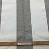 Gray / White Stripes | 46 Inch wide | AWNING AND MARINE Fabric | Shade / Outdoor Covers | By the Yard