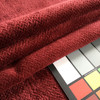 Chevron in Burgundy Plush Chenille Heavy Upholstery Fabric | 54" Wide | By the Yard
