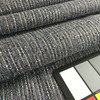 Variegated Slub Weave | Blue / Gray / White | Heavy Upholstery Fabric | 54" Wide | By the Yard