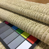 Golden Tan Textured Weave | Heavyweight Upholstery Fabric | 54" Wide | By the Yard
