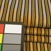 Textured Stripes Brown / Green / Gold | Upholstery / Slipcover Fabric | 54" Wide | By the Yard
