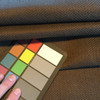 Dark Brown Textured Weave | Fidenza in Mocha by Richloom | Upholstery / Slipcover Fabric | 54" Wide | By the Yard