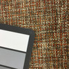 Red/Tan/Brown Variegated Textured Upholstery Fabric | Furniture | Cushions | Home Dec | By The Yard | 54 inch Wide