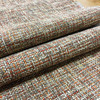 Red/Tan/Brown Variegated Textured Upholstery Fabric | Furniture | Cushions | Home Dec | By The Yard | 54 inch Wide