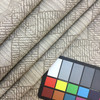 Randwick in color Fawn | Diamond Geometric Slub Weave | Taupe / Beige | Heavyweight Upholstery / Slipcover Fabric | 54" Wide | By the Yard