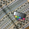 Seminole in color Treasure | Geometric Stripes | Blue / Brown / White | Heavyweight Upholstery / Slipcover Fabric | Jacquard | 54" Wide | By the Yard