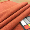 Mottled Orange with Brown Microfiber | Medium Weight Upholstery Fabric  | 54" Wide | By the Yard | DurablePHXUPH-1358-R1