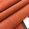 Mottled Orange with Brown Microfiber | Medium Weight Upholstery Fabric  | 54" Wide | By the Yard | DurablePHXUPH-1358-R1