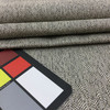 Decorative Weave in Grey / Off-White | Heavyweight Upholstery / Slipcover Fabric | 54" Wide | By the Yard