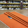 Doro in Clay | Solid Orange | Microsuede Upholstery Fabric | Heavy Weight | 54" Wide | By the Yard