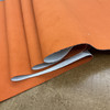 Doro in Clay | Solid Orange | Microsuede Upholstery Fabric | Heavy Weight | 54" Wide | By the Yard