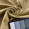 Kyle in color Ocre | Yellowish Tan Houndstooth | Upholstery / Drapery Fabric  | 54" Wide | By the Yard | Durable