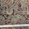 Liza in Rouge | Jacquard Upholstery Fabric | Jacobean Floral in Red / Blue / Gold | 54" Wide | By the Yard