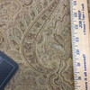 Strauss in Barley | Jacquard Upholstery Fabric | Damask in Beige / Brown | 54" Wide | By the Yard