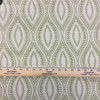 Carino in Sweet Pea Green | Jacquard Upholstery Fabric | Leafy Vine Ogee in Green / Off-White | Heavyweight | 54" Wide | By the Yard
