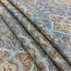 Archetype in Mirage | Jacquard Upholstery Fabric | Mottled Damask in Blue, Brown, Beige | Heavyweight | 54" Wide | By the Yard