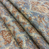 Archetype in Mirage | Jacquard Upholstery Fabric | Mottled Damask in Blue, Brown, Beige | Heavyweight | 54" Wide | By the Yard