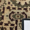Flagstaff in Sand | Jacquard Upholstery Fabric | Southwest Contemporary in Brown / Beige / Red  | 54" Wide | By the Yard