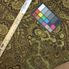 Dubai in Moss | Jacquard Upholstery Fabric | Large-scale Damask in Brown / Green / Bronze | Heavyweight | 54" Wide | By the Yard