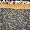 Douglas in color Granite | Swirling Vines | Taupe | Medium Weight Upholstery / Drapery Fabric | 54" Wide | By the Yard