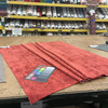 Aiken in color Sienna Red | Chenille Microfiber Upholstery Fabric | 54" Wide | By the Yard