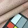 Cashmere in color Quartz | Soft Rose Pink | Microfiber Fabric | Upholstery / Heavy Drapery | 54" Wide | By the Yard
