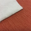 Leon in color Papaya | Orange | Microfiber Fabric | Upholstery / Heavy Drapery | Felt-Backed | 54" Wide | By the Yard