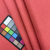 Leon in color Coral | Dark Pink | Microfiber Fabric | Felt- Backed | Upholstery / Heavy Drapery | 54" Wide | By the Yard