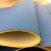 Ocean Blue Weave Textured Vinyl Headliner Fabric - Foam-Backed | 3/16" Thick | 54" Wide | Bag Stabilizer / Sew Foam | By the Yard