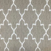 5 Yard Piece of Taupe Ikat Drapery & Curtain Fabric By The Yard