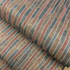 5.875 Yard Piece of Wavy Stripes in Brown Shades | Upholstery / Drapery Fabric | 54" Wide