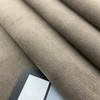 Micro Striped Medium Brown Microfiber | Medium Weight Upholstery Fabric  | 54" Wide | By the Yard | Durable