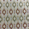 Gabby in Grass | Contemporary Ogee in Yellow / Red / Green  | Upholstery Fabric | Regal Fabrics Brand | 54" Wide | By the Yard