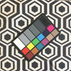 Nano in color Black | Geometric Hexagons Black and White | Upholstery Fabric | Regal Fabrics Brand | 54" Wide | By the Yard