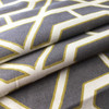3 Yard Piece of Modern Geometric Gray / Green / Beige | Home Decor Fabric | Drapery | 54 Wide | | CVFAB-1013-01-REM6