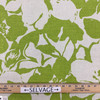 Peony in Lime | Silhouette Floral in Green and Beige | Upholstery / Drapery Fabric | P/Kaufmann | 54" Wide | By the Yard
