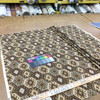 Navajo in Desert | Southwestern Design in Shades of Brown | Upholstery / Drapery Fabric | P/Kaufmann | 54" Wide | By the Yard