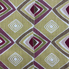 Milo in Citrine | Modern Diamond Basketweave in Green / Pink | Upholstery / Drapery Fabric | P/Kaufmann | 54" Wide | By the Yard