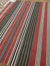 Deveraux Stripe in Heath | Stripes in Brown / Red | Upholstery / Drapery Fabric | P/Kaufmann | 54" Wide | By the Yard