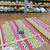 Zebra Stripe in Tropic | Lime / Pink / Red / Black / Off-White | Upholstery / Drapery Fabric | P/Kaufmann | 54" Wide | By the Yard