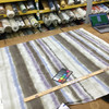 Stream in Mink | Watercolor Stripes in Taupe / Grey / Blue / Lavender | Upholstery / Drapery Fabric | Braemore | 54" Wide | By the Yard