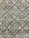 Kalimba in Mustard | Bohemian Diamonds in Golden Yellow and Off-White | Upholstery / Drapery Fabric | P/Kaufmann | 54" Wide | By the Yard