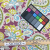 Ollie in Berry | Paisley Floral in Purple / Blue / Green | Upholstery / Drapery Fabric | P/Kaufmann | 54" Wide | By the Yard