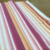 Stillwater in Very Berry | Ombre Stripes in Purple / Orange / Off-White | Upholstery / Drapery Fabric | Braemore | 54" Wide | By the Yard