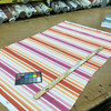Stillwater in Very Berry | Ombre Stripes in Purple / Orange / Off-White | Upholstery / Drapery Fabric | Braemore | 54" Wide | By the Yard