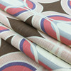 Spin-off in Quartz | Mod Geometric in Brown / Pink / Purple | Upholstery / Drapery Fabric | P/K Lifestyles | 54" Wide | By the Yard