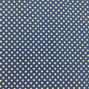 Polka Dot Quilting Fabric | Blue and White | 100% Cotton | 44" Wide | By the Yard